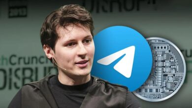 امکان ارسال نات کوین به حساب دورف (بنیان‌گذار تلگرام )