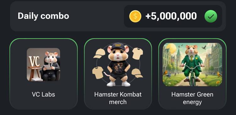 کارتهای امروز همستر کامبت -گریدپدیا