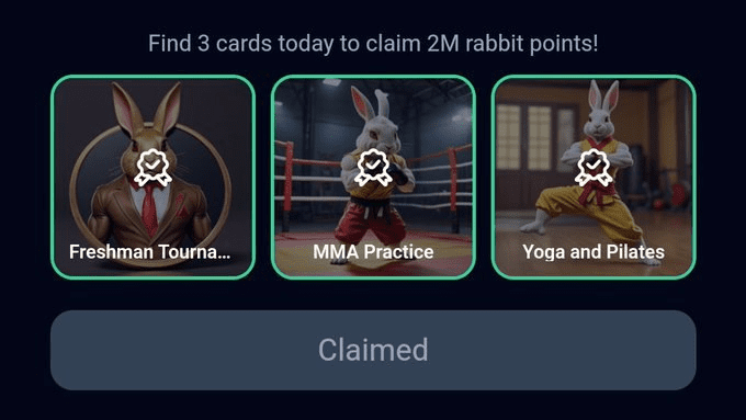 کارتهای راکی رابیت امروز دوشنبه ۱ مرداد + آموزش وارد کردن