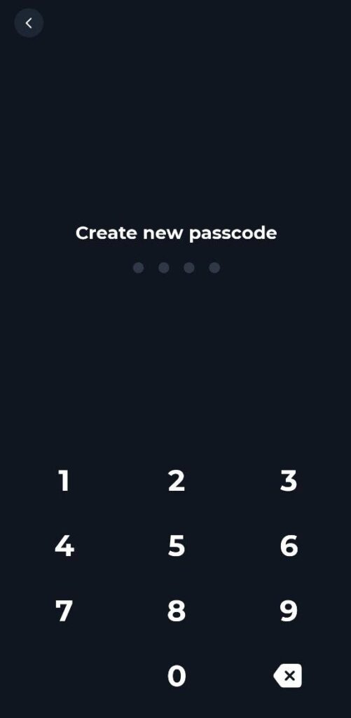 تنظیم رمز عبور