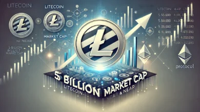 گزارش ارزش بازار ۵ میلیارد دلاری دو ارز دیجیتال لایت کوین و نیر