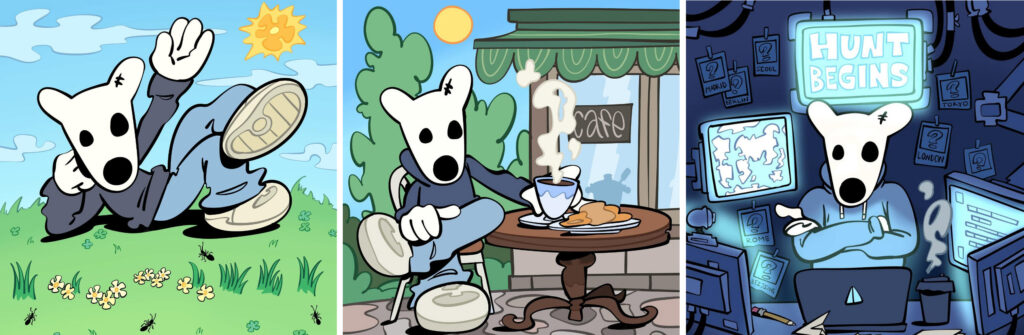 نحوه شرکت در بازی پازل داگز