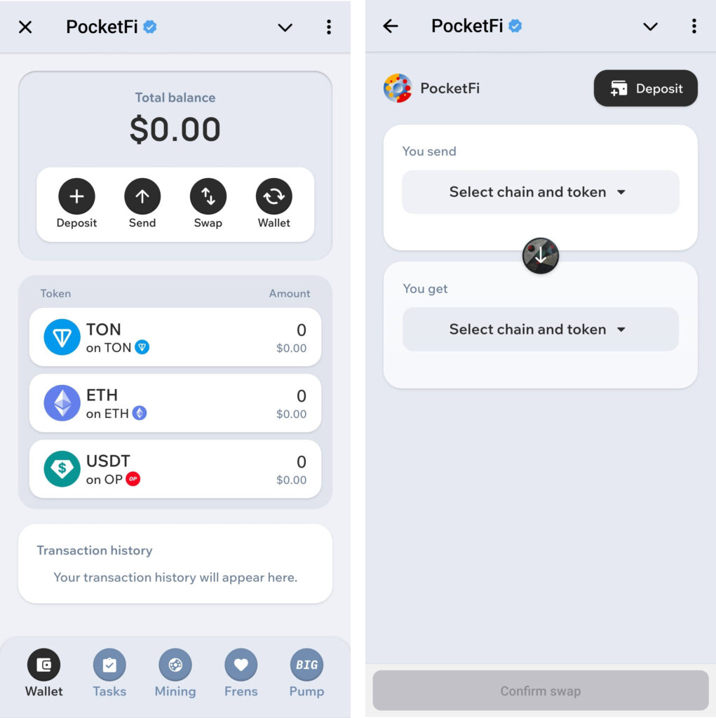 بخش کیف پول